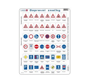 Larsen Educational puzzle Traffic signs 48 pieces