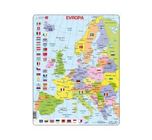 Larsen Educational Puzzle Europe Political Map 48 pieces