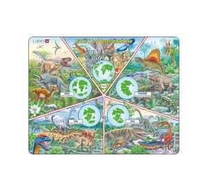 Larsen Educational Puzzle World in Changes 100 pieces