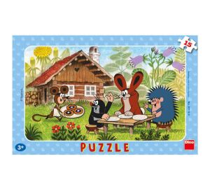 Dino Puzzle Mole on a visit
