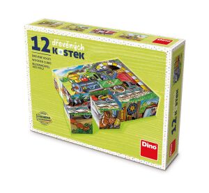 Dino Wooden Blocks Machine