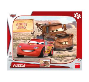Dino Puzzle Cars: Lightning & Peanut 12 pieces