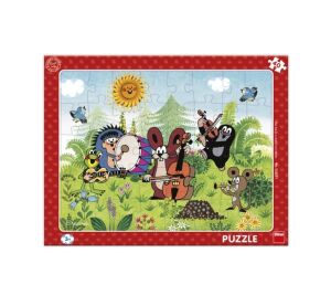 Dino Board puzzle Mole and the band 40 pieces