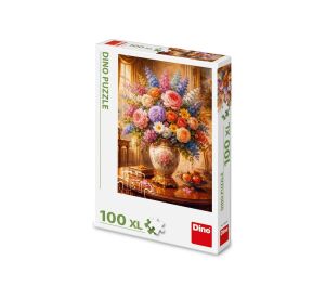 Dino Puzzle Flower Still Life 100 XL piece