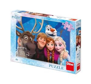 Dino Puzzle Frozen selfie 24 pieces
