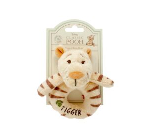 Rainbow Plush Tiger Rattle