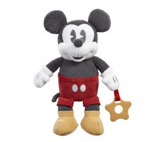Rainbow Plush Mickey Mouse Activity with Teether