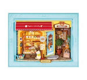 RoboTime Framed 3D Wooden Puzzle Bakery