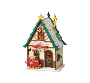 RoboTime 3D wooden jigsaw puzzle Miniature house Christmas house