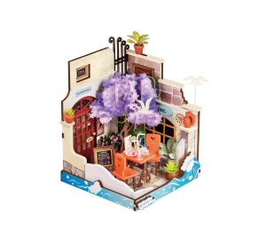RoboTime 3D wooden jigsaw puzzle Miniature House Restaurant Sea Holiday