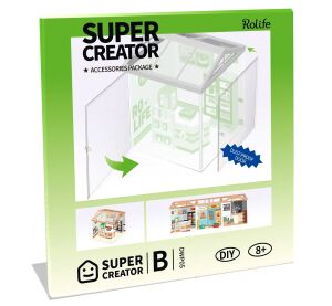 RoboTime Dust cover for miniature house Door B