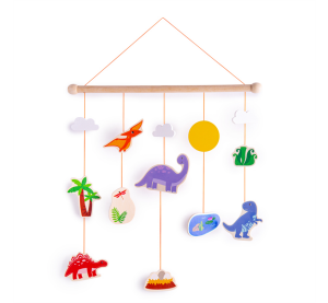 Tidlo Decorative wall hanging dino