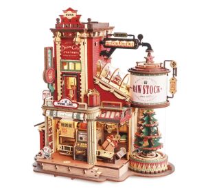 RoboTime 3D Wooden Jigsaw Toy Boxes Magic Gift Factory