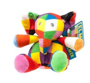 Rainbow Plush Elephant Elmer