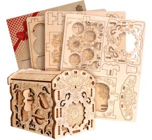 EscapeWelt 3D Wooden Jigsaw Puzzle Secret Treasure Box