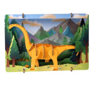 EscapeWelt 3D Wooden Puzzle Brontosaurus