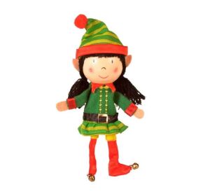 Fiesta Crafts Girl Elf Finger Puppet