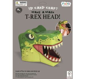 Fiesta Crafts Creative set 3D mask T. rex