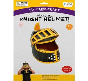Fiesta Crafts Creative set 3D mask Knight's helmet