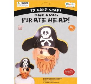 Fiesta Crafts Creative set 3D mask Pirate