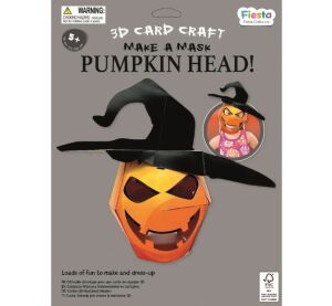 Fiesta Crafts Creative set 3D mask Pumpkin