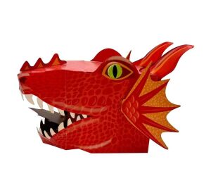 Fiesta Crafts Creative set 3D mask Red dragon