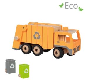 Goki Wooden Garbage Truck Eco