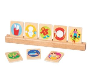Goki Wooden Cards Daily Routine
