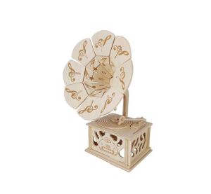 Woodcraft Wooden 3D Puzzle Turntable