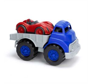 Green Toys Truck with racing car