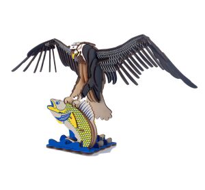 Woodcraft Wooden 3D Puzzle Eagle