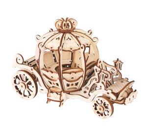 Woodcraft Wooden 3D Puzzle Fairy Carriage
