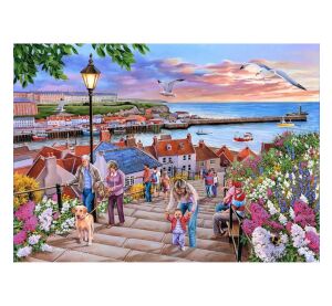HOP Puzzle 199 Steps Whitby 1000 Piece