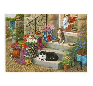 HOP Puzzle Puss 'n' Boots 500 Large Pieces