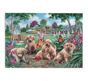 HOP Puzzle Mucky Pups 500 Large Pieces
