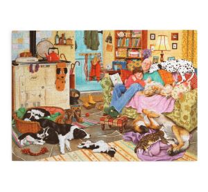 HOP Puzzle Dog Tired 1000 Piece