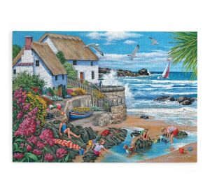HOP Puzzle Seaspray Cottages 500 Large Pieces