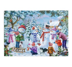 HOP Puzzle Seven Silly Snowmen 1000 Piece