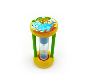 Hess Hourglass for measuring brushing time Dinosaur