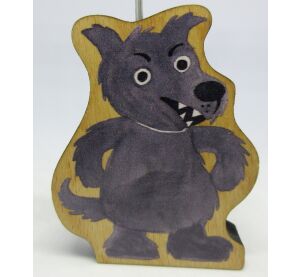 Gerlich Wooden Puppet Wolf