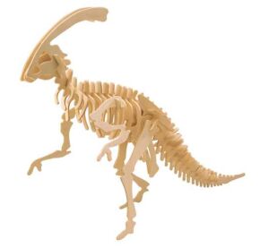 Woodcraft Wooden 3D Puzzle Parasaurolophus