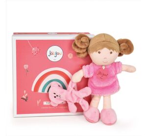 Doudou Jolijou Miss Rose doll 21 cm