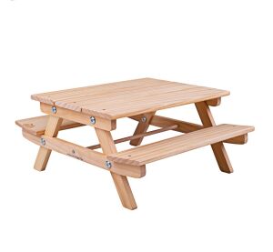 Bigjigs Toys Wooden picnic bench for dolls