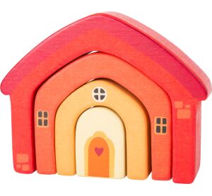 small foot Motor toy wooden folding house