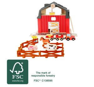 small foot Farm with accessories FSC