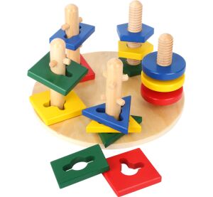 small foot Motor labyrinth geometric shapes 3D Motor tower