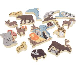small foot Animal Puzzle Letters