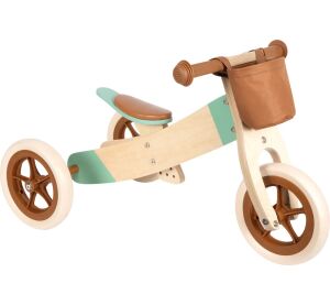small foot Maxi 2 in 1 wooden pushchair brown