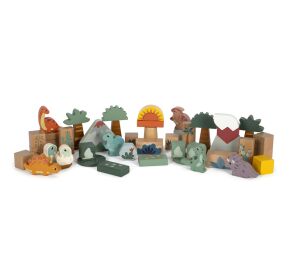 small foot Dino wooden blocks