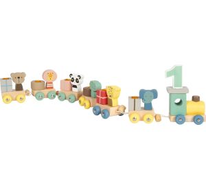 Small Foot Wooden Birthday Train with Animals